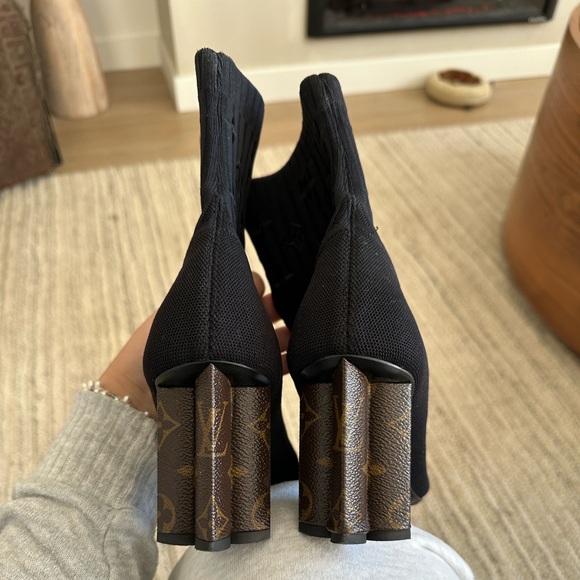 louis vuitton silhouette ankle boot size 37 - Picture 5 of 8